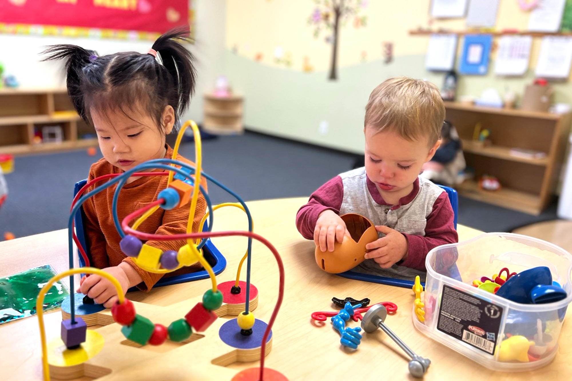 Peaceful nap time setup for Infant Care in Brea Preschool