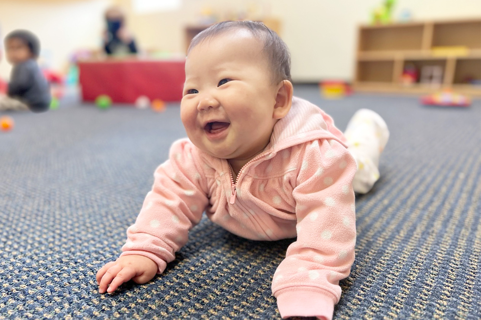 Peaceful nap time setup for Infant Care in Brea Preschool
