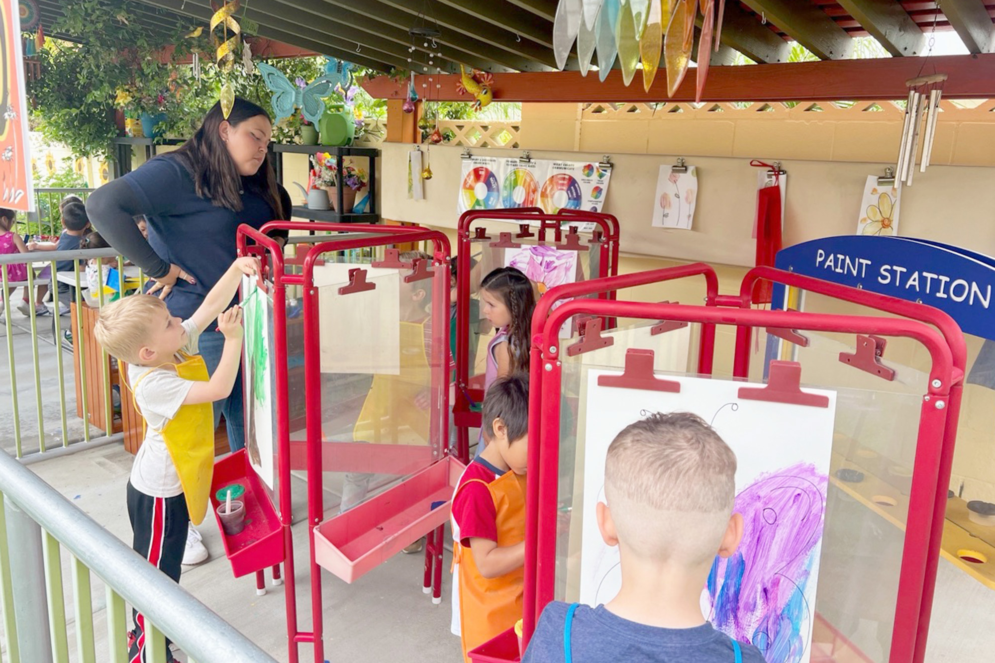 Students will have the opportunity to create mural paintings